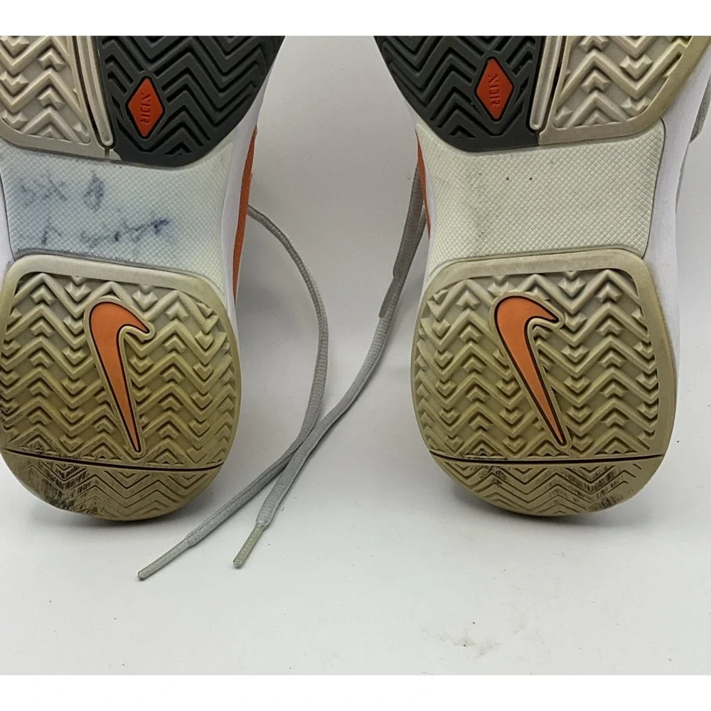 Nike Zoom Vapor 7.5 Tour Womens Tennis Shoes Orange Grey White 631475-018